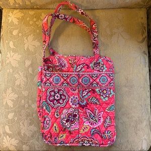 Vera Bradley Pink and Paisley Laptop Bag